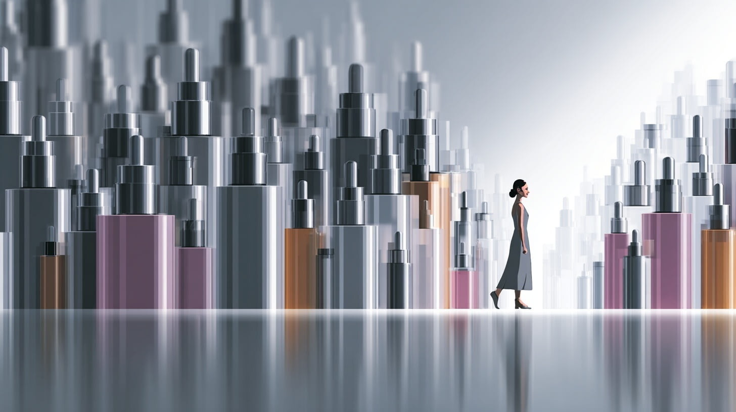 Клиент beauty-ритейла в момент выбора в магазине и онлайн